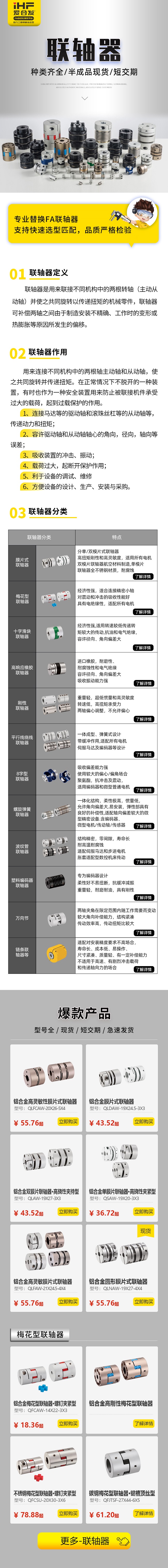 「優品推薦」這些聯軸器您都認識嗎？